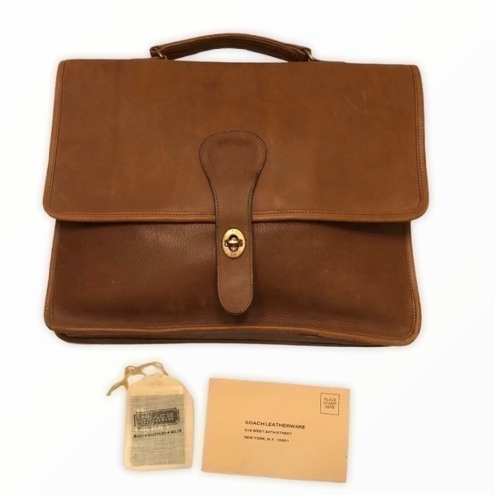 Coach vintage Bonnie cashin briefcase registration